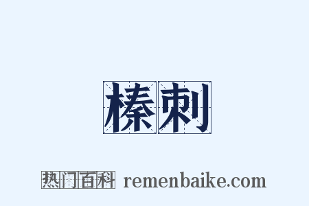 榛刺是什么意思的图片